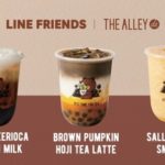 ジ アレイとLINEフレンズのコラボドリンクが登場！ブラウンとサリーをイメージした3種類のドリンク