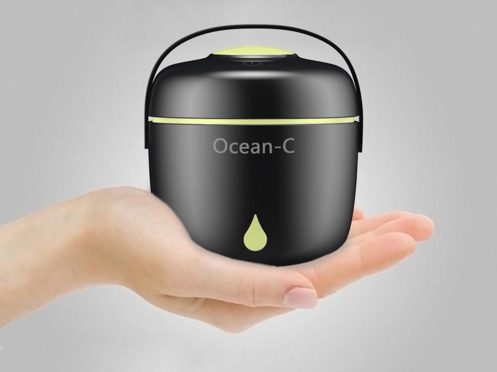 「Ocean-C」の手のひらサイズ卓上加湿器がコスパ最強！自分用に最適