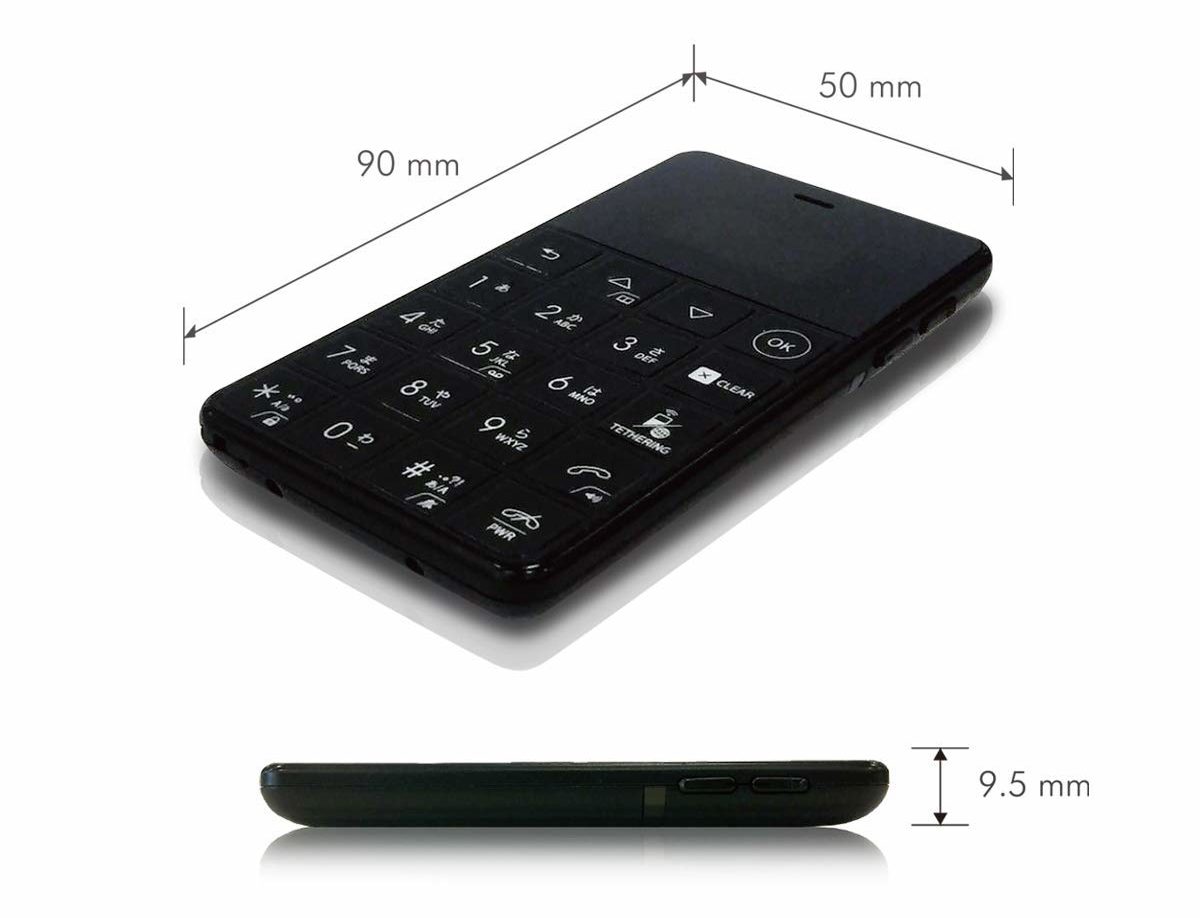 「NichePhone-S 4G」のサイズ