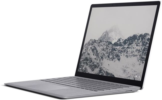 「Microsoft Surface Laptop」の全体像