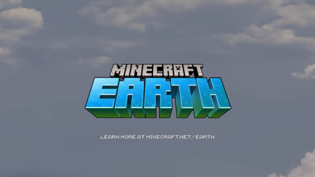 「Minecraft Earth」のロゴ