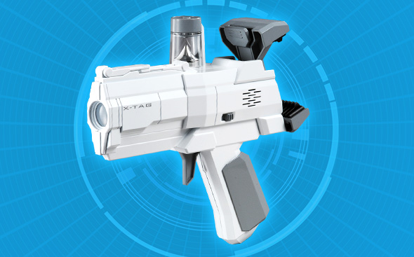 スマホ連携型光線銃「X-TAG」が発表！現実世界でバトルロイヤルゲームを楽しめる